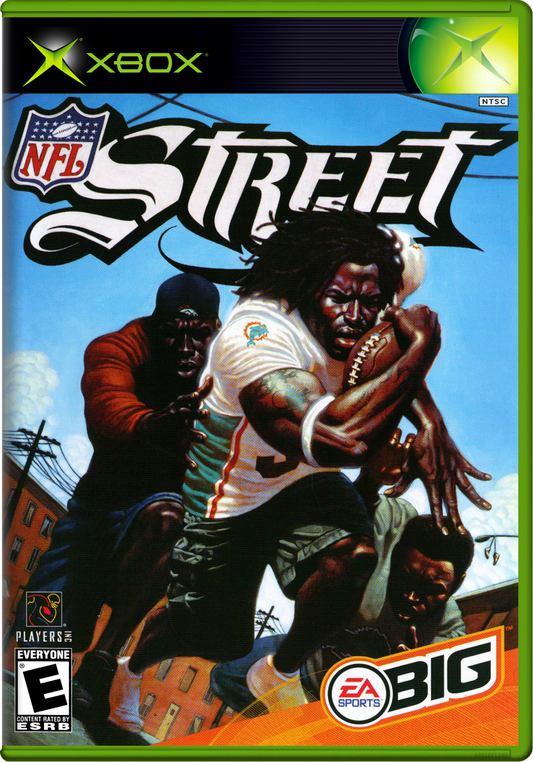 Nfl Street Xbox Print Poster