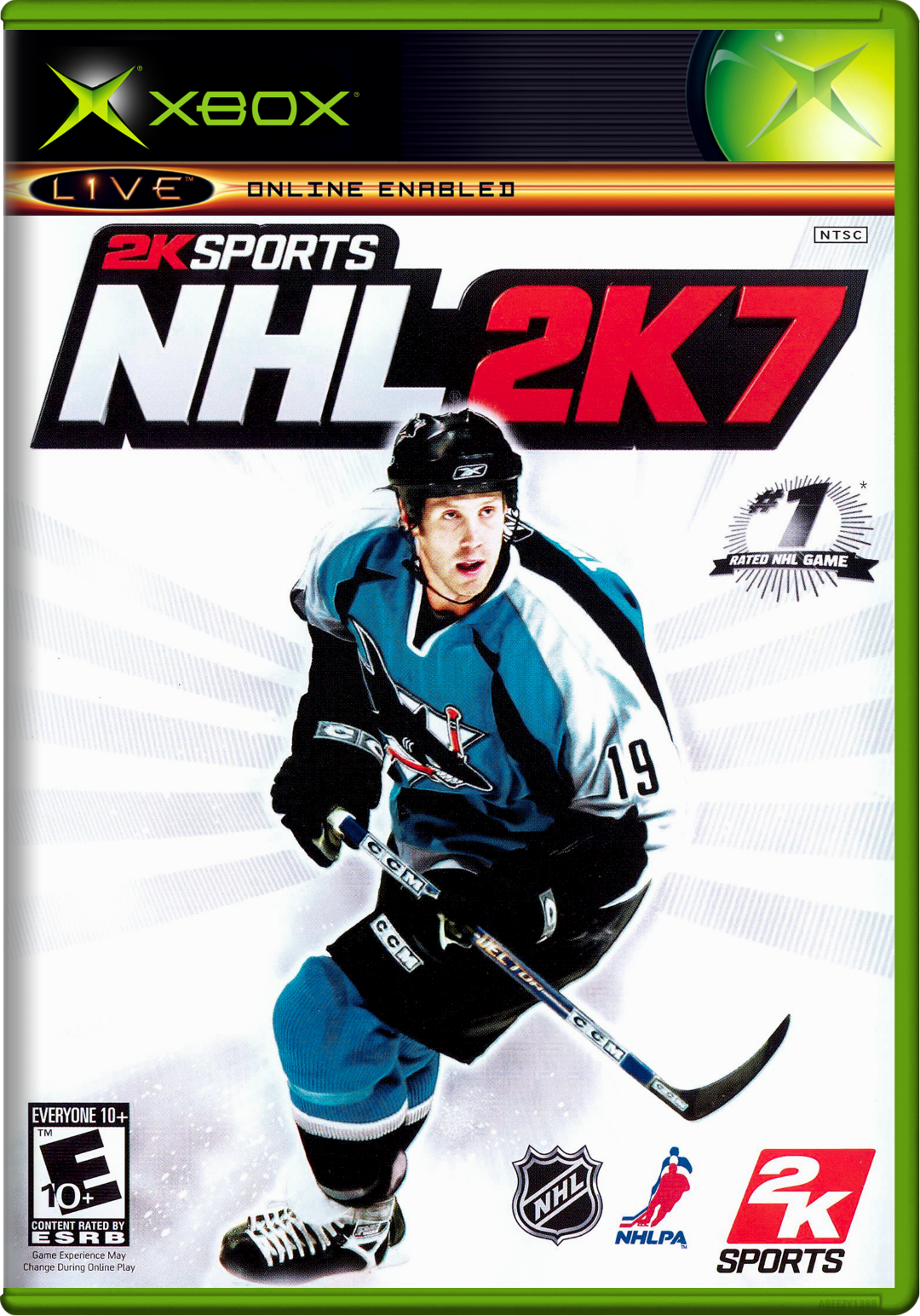 Nhl 2K7 (Usa, Europe) Xbox Print Poster