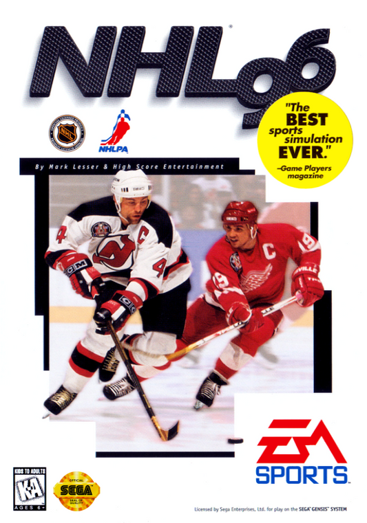 Nhl 96 (Usa) Genesis Print Poster