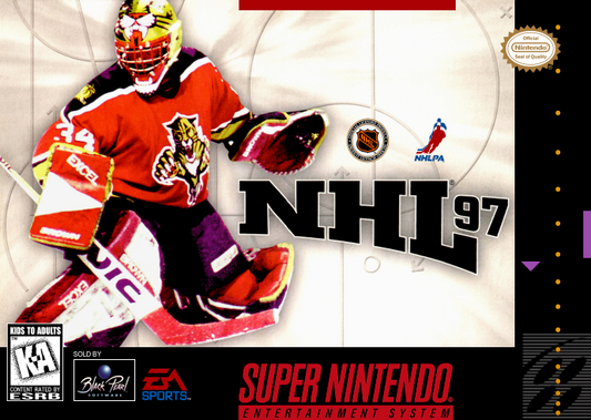 Nhl 97 (Usa) Snes Print Poster
