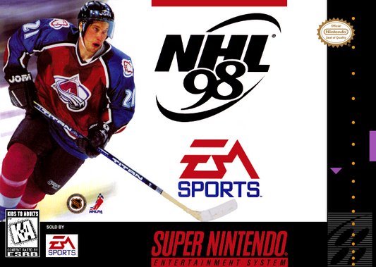 Nhl 98 (Usa) Snes Print Poster