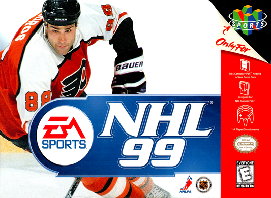 Nhl 99 N64 Print Poster