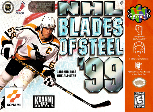 Nhl Blades Of Steel 99 N64 Print Poster