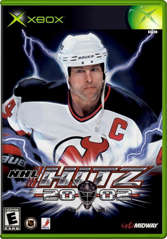 Nhl Hitz 2002 Xbox Print Poster