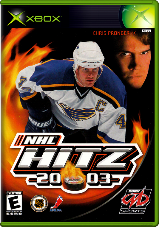Nhl Hitz 2003 Xbox Print Poster