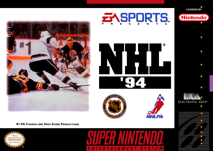 Nhl 94 (Usa) Snes Print Poster