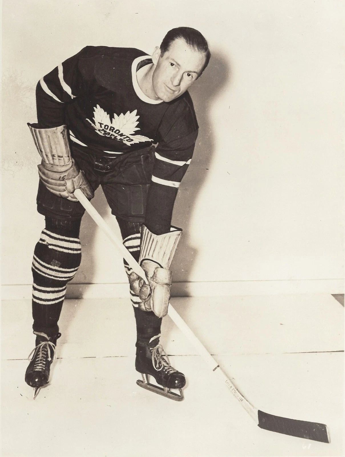 Nick Metz Photo Toronto Maple Leafs Hockey Nhl Picture Bw