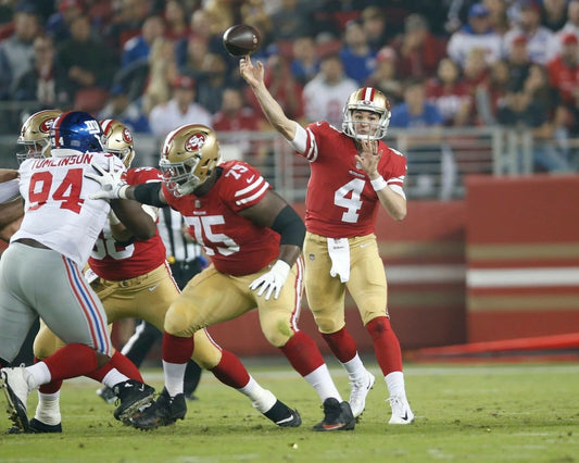 Nick Mullens Photo San Francisco Forty Niners 49Ers Nfl Football