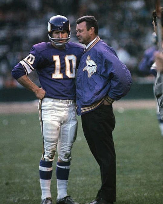 Norm Van Brocklin Photo Minnesota Vikings Picture Coach Nfl
