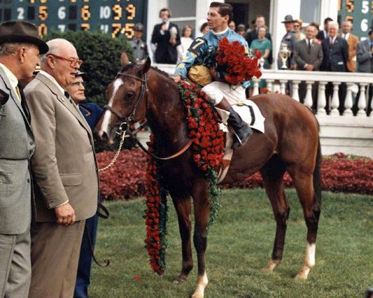 Northern Dancer Magnet Horse Racing Picture Jockey Bill Hartack