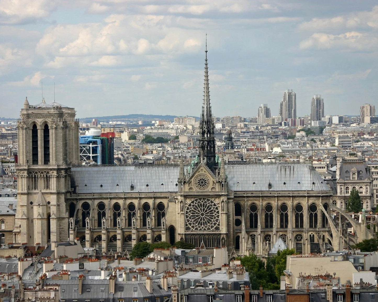 Notre Dame Cathedral Photo Picture France 300 Piece Jigsaw Puzzle