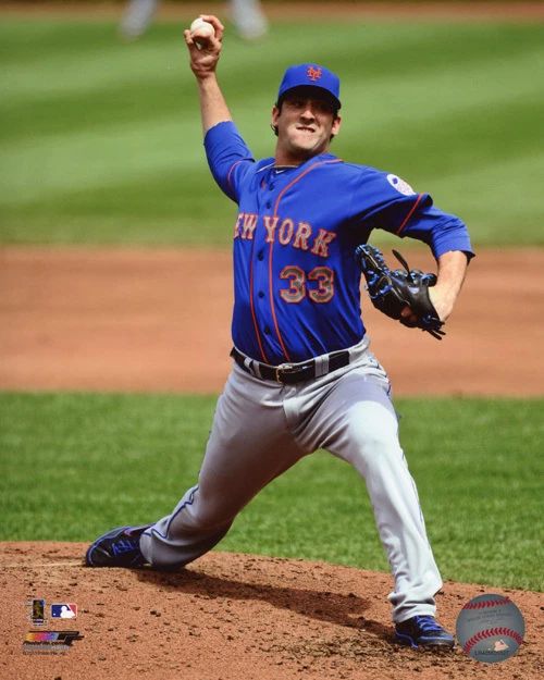 Ny New York Mets Matt Harvey Glossy Magnet Baseball Magnet