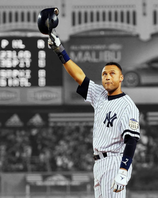 Ny New York Yankees Derek Jeter Glossy Magnet Spotlight Magnet