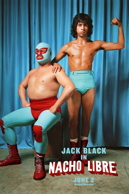 Nacho Libre Sports Comedy Jack Black Art Print Decor Jigsaw Puzzle