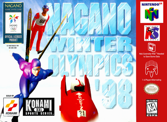 Nagano Winter Olympics 98 N64 Print Poster