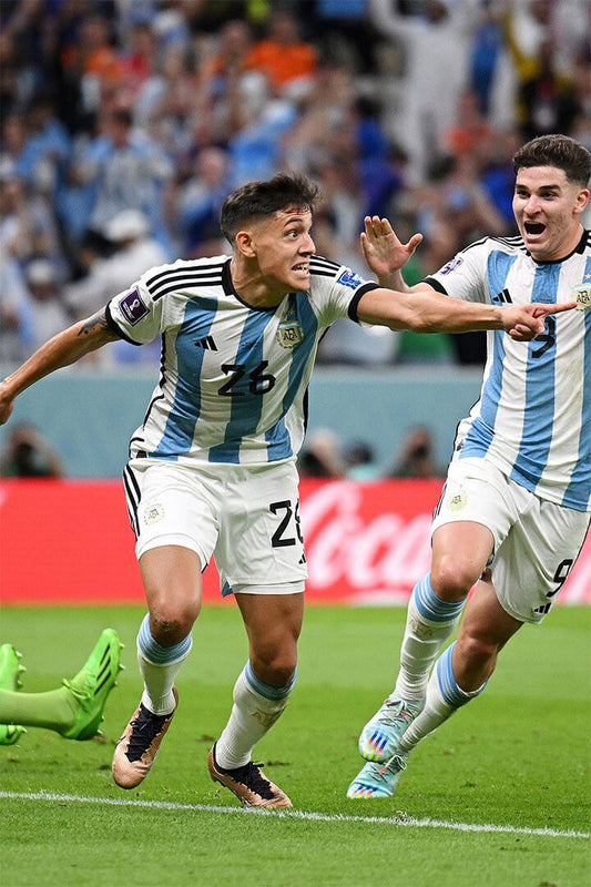 Nahuel Molina Celebration Argentina World Cup Jigsaw Puzzle