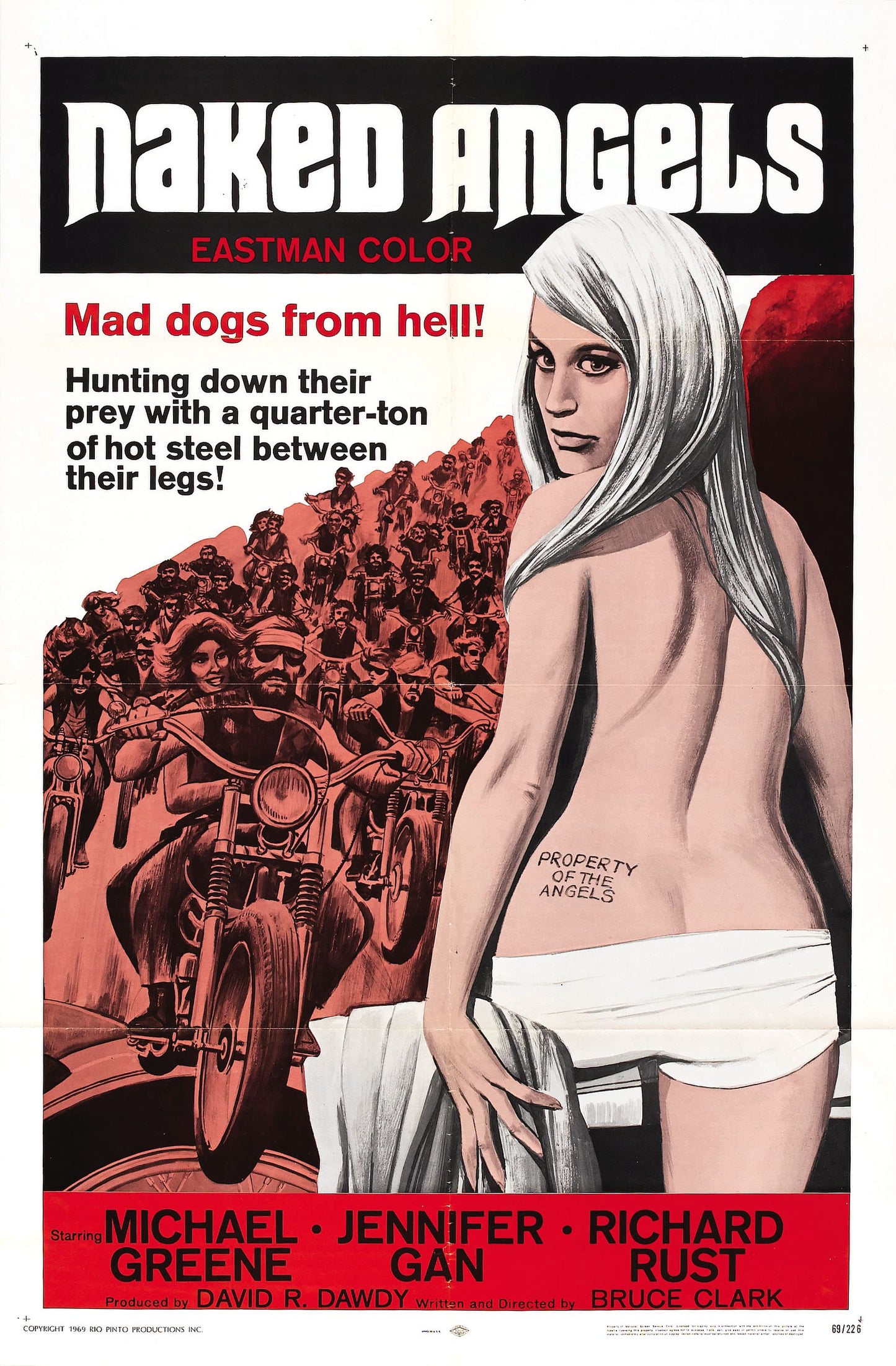 Naked Angels 01 Movie Magnet