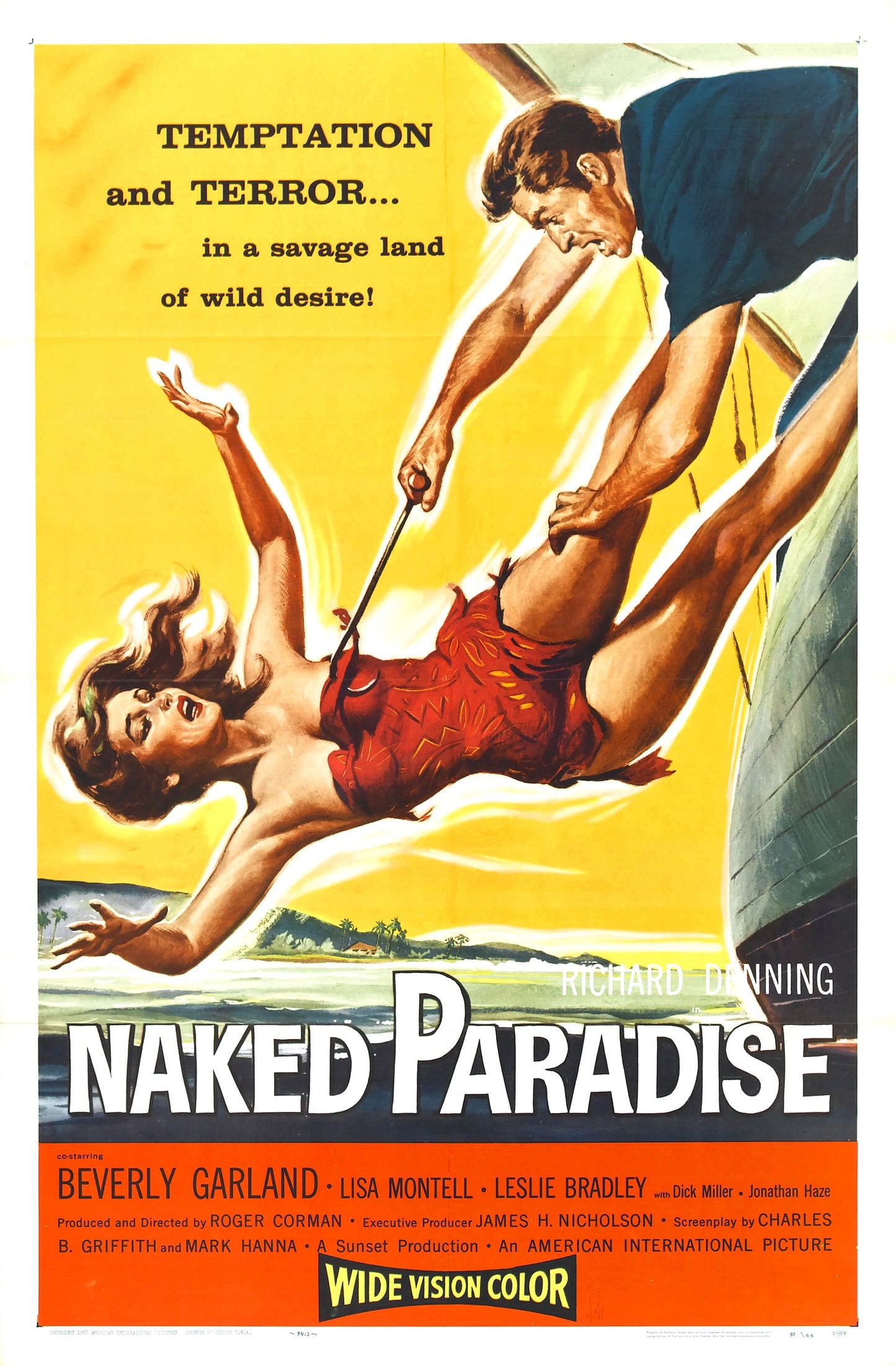 Naked Paradise 01 Movie Magnet