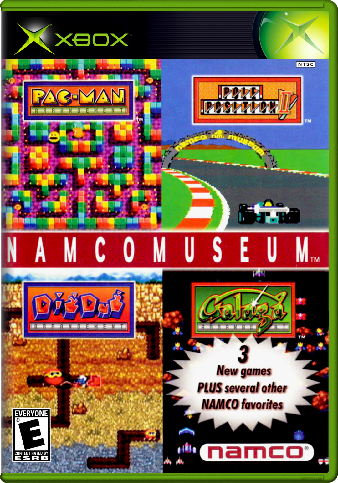 Namco Museum Xbox Print Poster