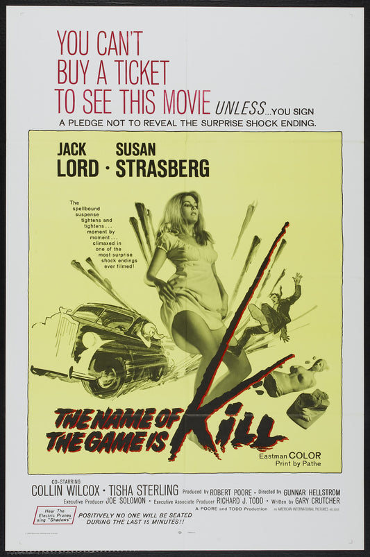 Name Of Game Is Kill 02 Movie Magnet