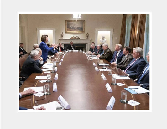 Nancy Pelosi Stands Up To Donald Trump In White House Epic Keychain Keychain