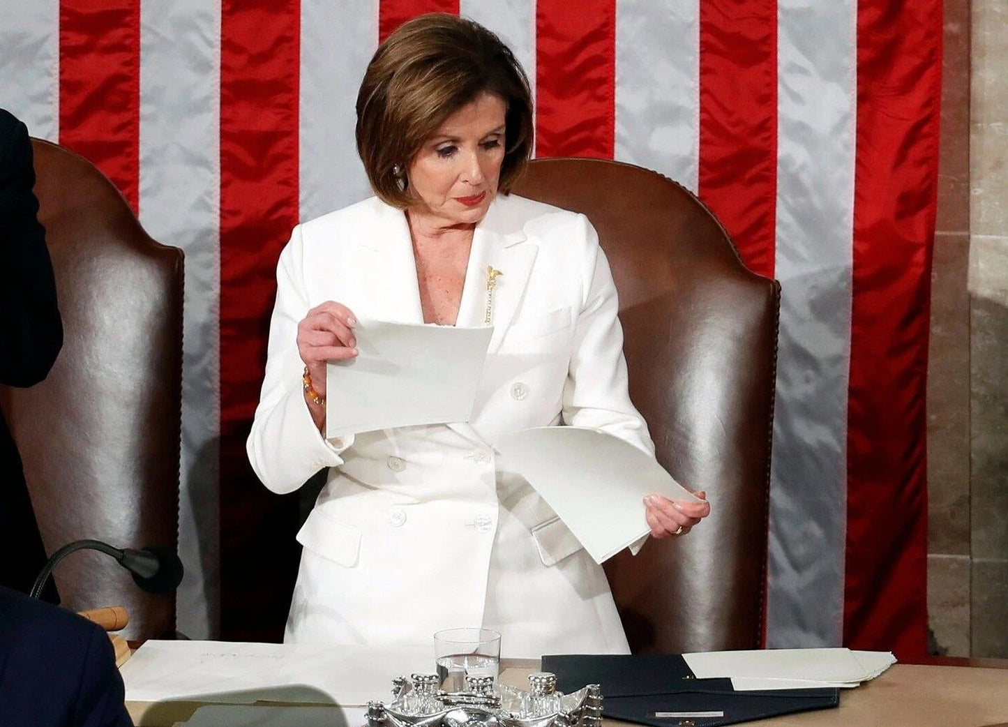 Nancy Pelosi State Of The Union Speech Poster Photo Picture Print