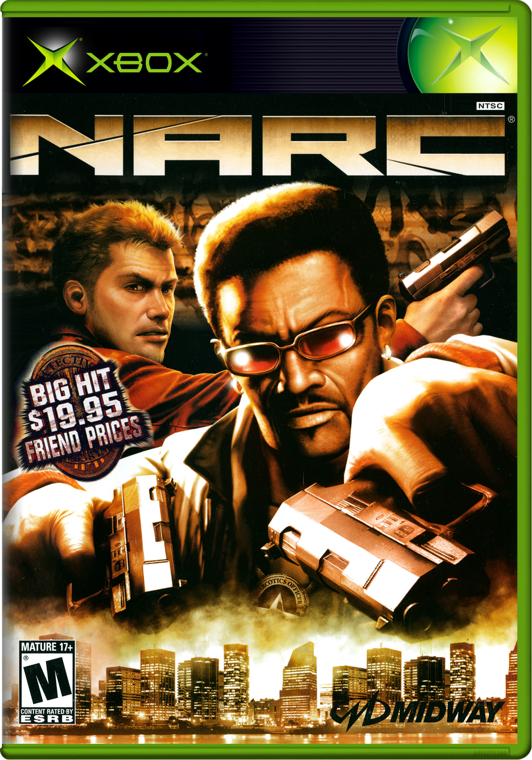 Narc Xbox Keychain