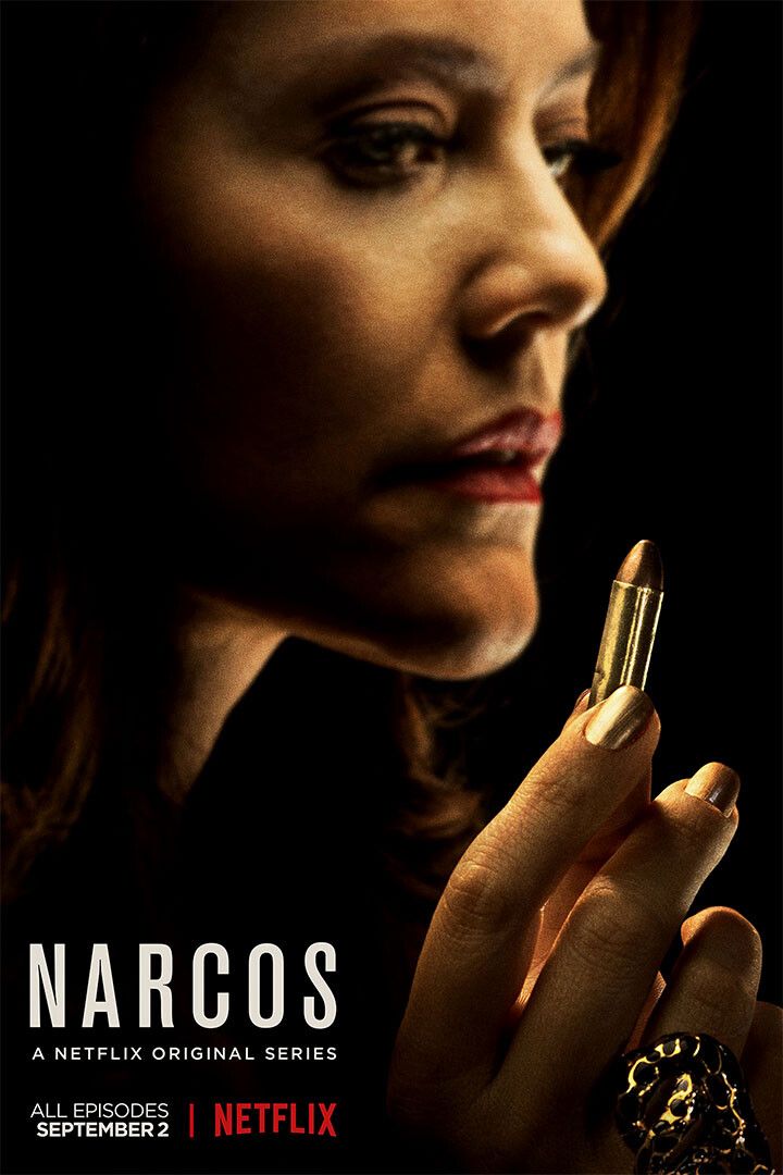 Narcos Mexico Movie Adventure Streets Crime Painting Keychain