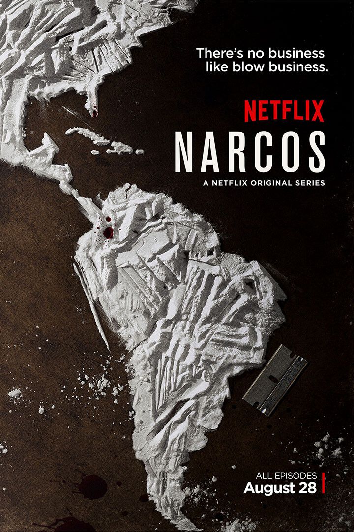 Narcos Mexico Movie Crime Drama Action Painting Keychain