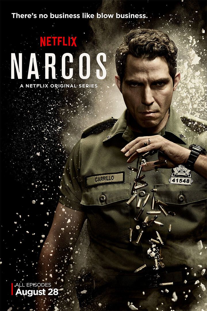 Narcos Mexico Movie Drama Action Crime Painting Keychain