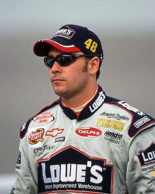 Nascar Driver Jimmie Johnson Glossy Magnet Rockingham Print Subway 400
