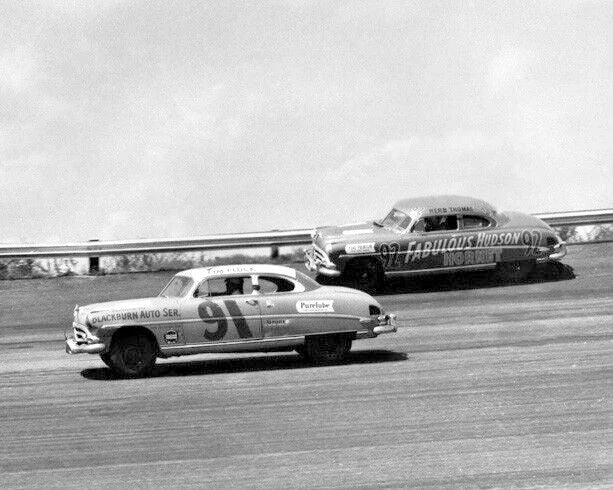 Nascar Drivers Tim Flock And Herb Thomas Magnet Darlington Magnet