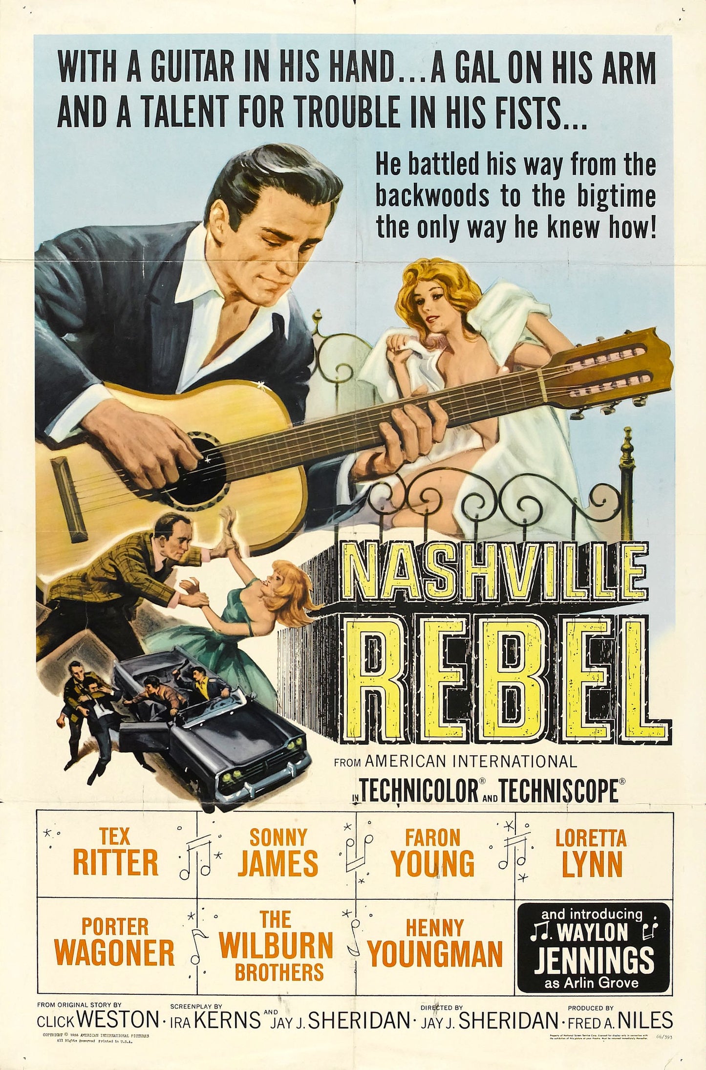 Nashville Rebel 01 Movie Magnet