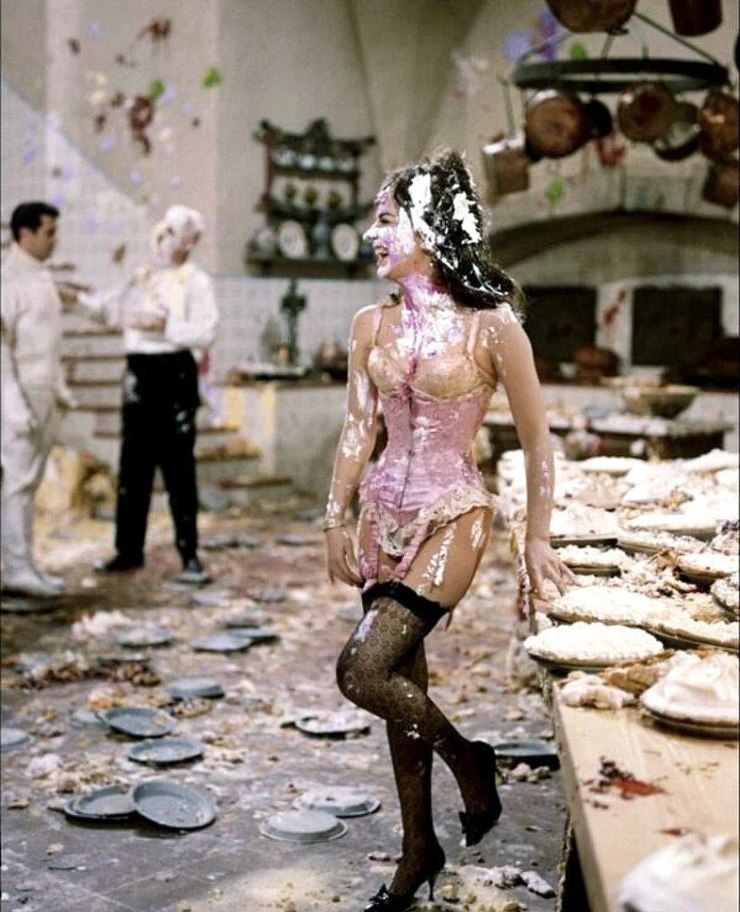 Natalie Wood Pie Fight Scene From The Great Race Picture Photo