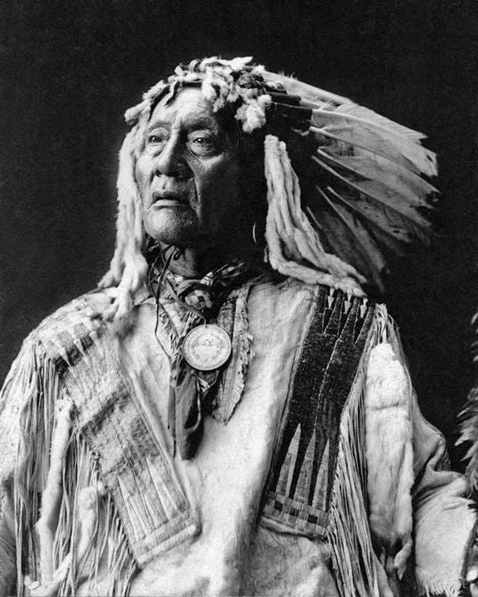 Native American Indian Chief High Bear Magnet Oglala Sioux Magnet