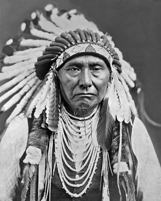 Native American Indian Chief Joseph Keychain Nez Perce Tribe Keychain 2
