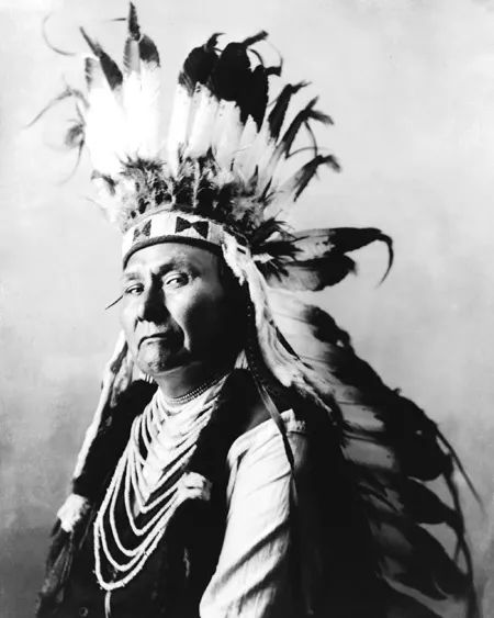 Native American Indian Chief Joseph Keychain Nez Perce Tribe Keychain 4