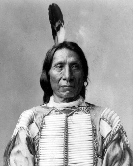 Native American Indians Chief Red Cloud Keychain Lakota Sioux Keychain
