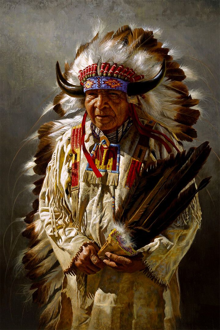 Native Americans Local People Print Jigsaw Puzzle