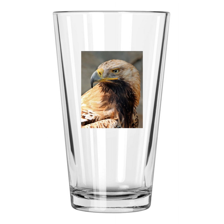 Nature Imperial Eagle Photo Animal America Bird 2 Pint Beer Drinking Glass