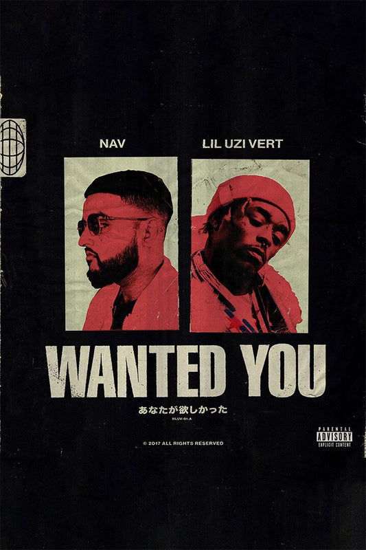 Nav And Lil Uzi Vert Wanted You Music Album Painting Jigsaw Puzzle