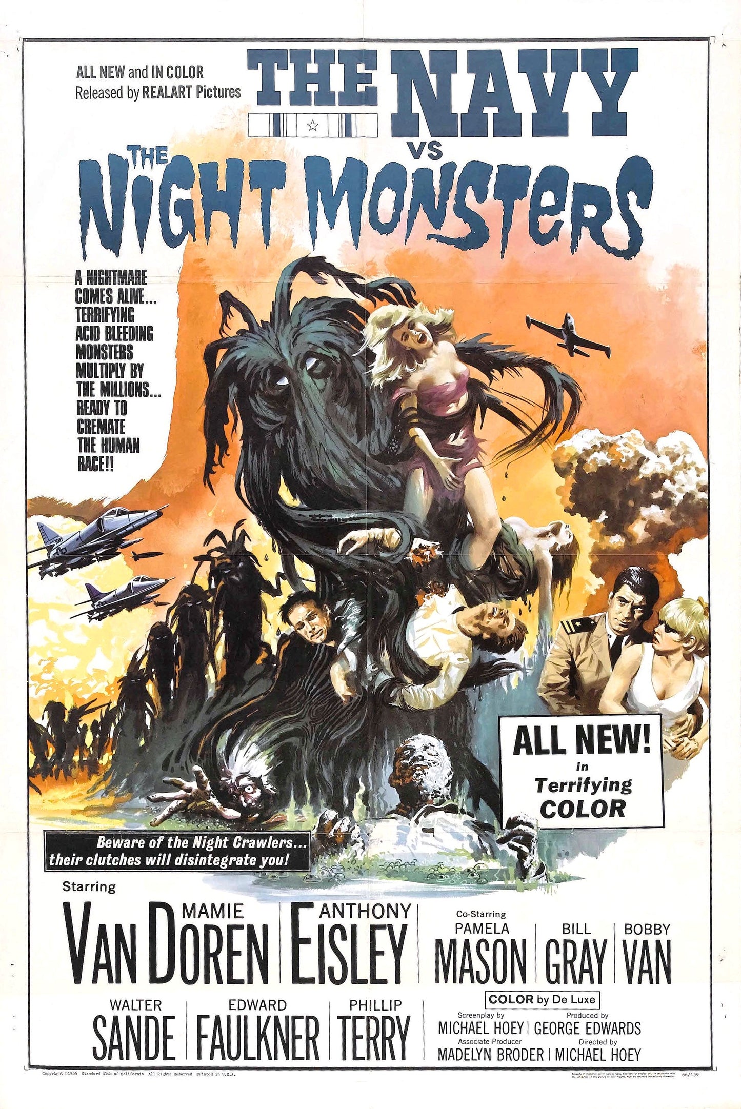Navy Vs Night Monsters 01 Movie Keychain