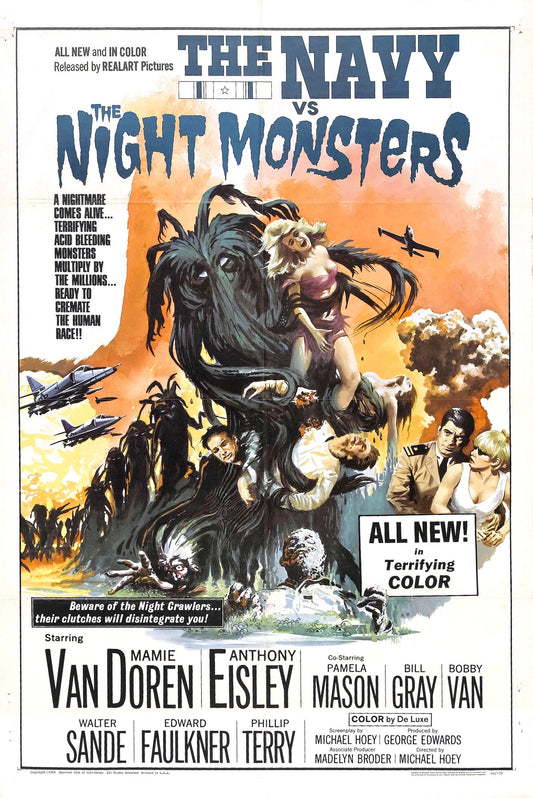 Navy Vs Night Monsters 01 Movie Magnet