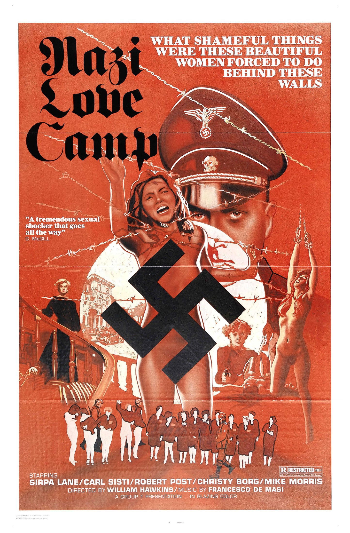 Nazi Love Camp 01 Movie Magnet