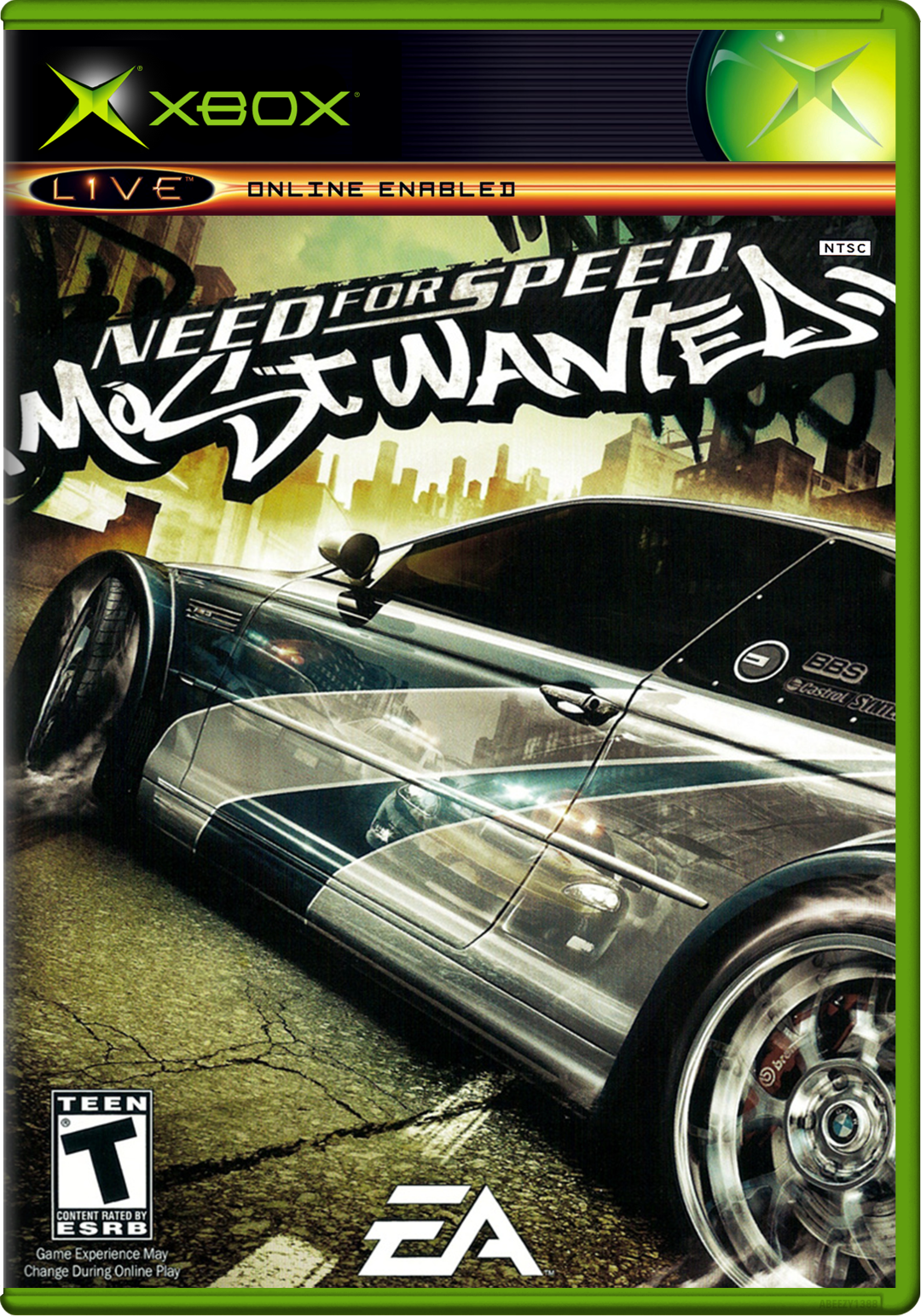Need For Speed Most Wanted Xbox Print Poster