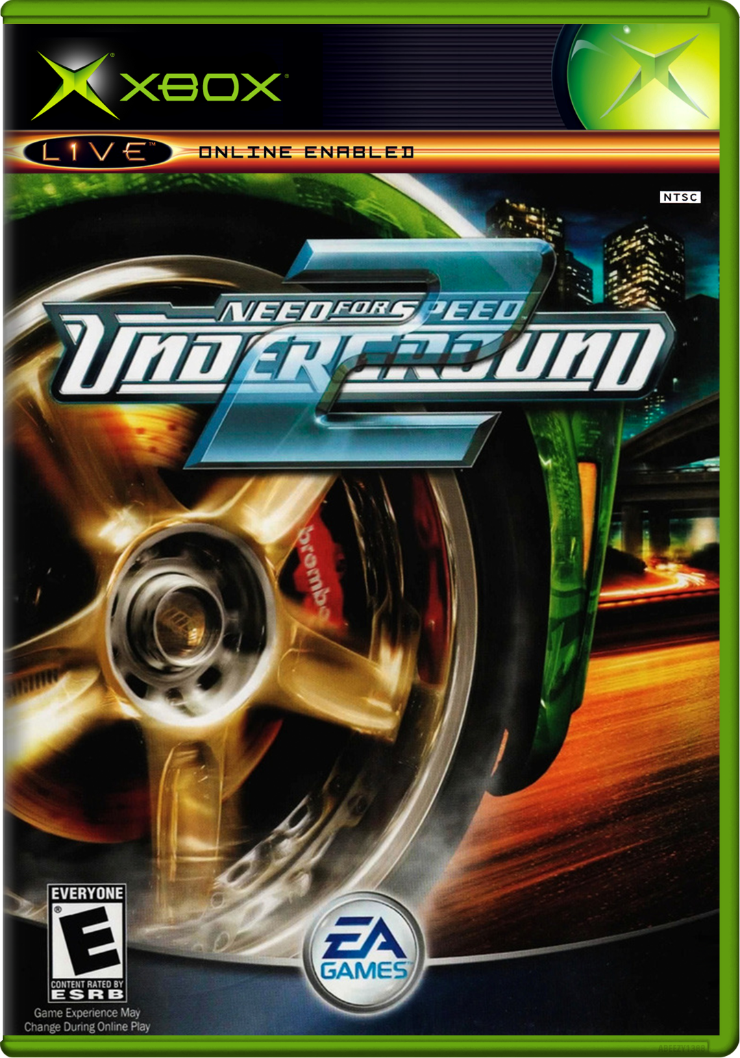 Need For Speed Underground 2 Xbox Print Poster