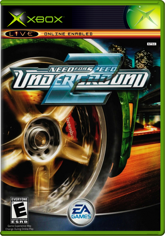 Need For Speed Underground 2 Xbox Print Poster