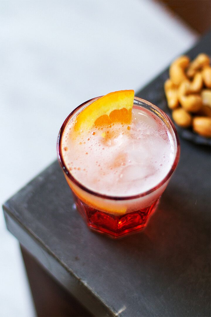 Negroni Sprin Coctail Alcohol Snack Drink Print Jigsaw Puzzle