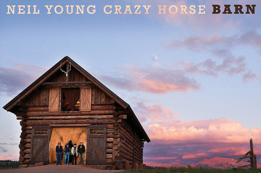 Neil Young Barn Music Album Cover Songwriter Jigsaw Puzzle
