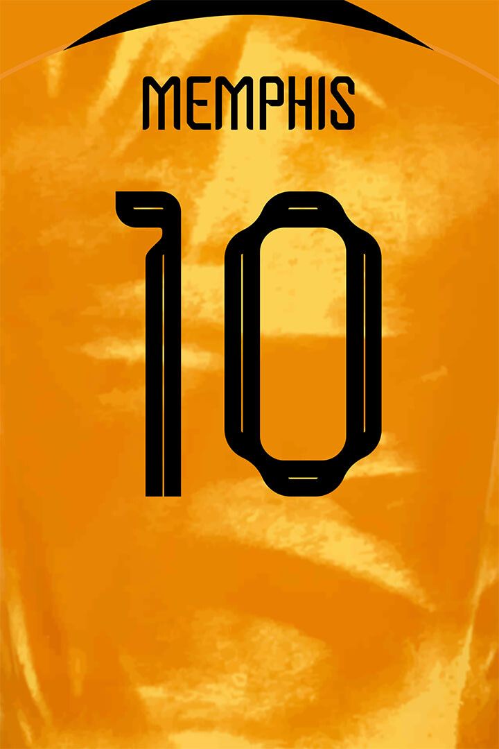 Netherlands #10 Memphis Depay World Soccer Championship Jigsaw Puzzle